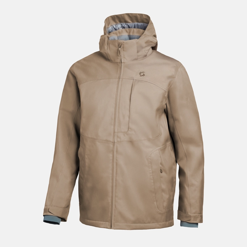 PARKA TERMICA IMPERMEABLE VERTEX HOMBRE DOITE CAFE - 2