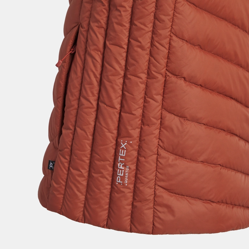PARKA PLUMA SIN MANGA HERON HOMBRE DOITE LADRILLO - 4