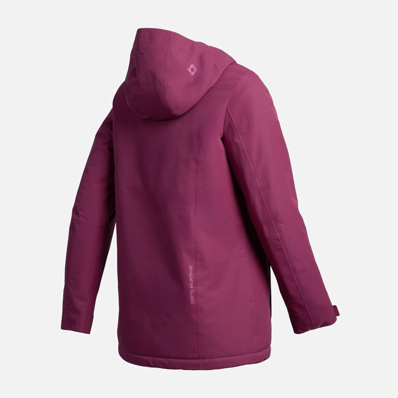 PARKA TERMICA WOLVEN MUJER DOITE GUINDA - 3