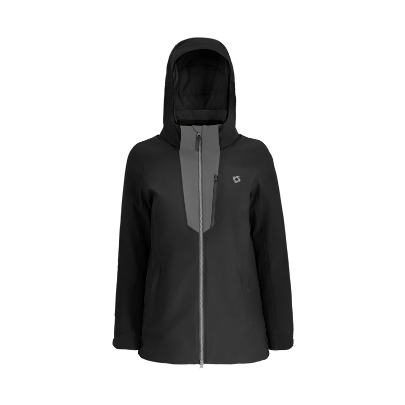 PARKA TERMICA IMPERMEABLE VITO MUJER DOITE NEGRO - 1