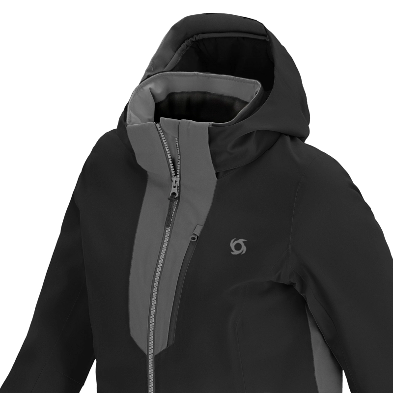 PARKA TERMICA IMPERMEABLE VITO MUJER DOITE NEGRO - 4