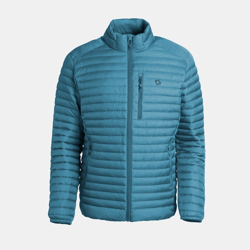 PARKA TERMICA LIGHT MERU HOMBRE DOITE PETROLEO - 1