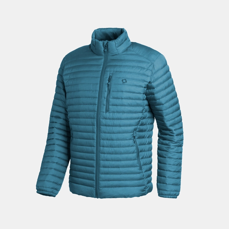 PARKA TERMICA LIGHT MERU HOMBRE DOITE PETROLEO - 2