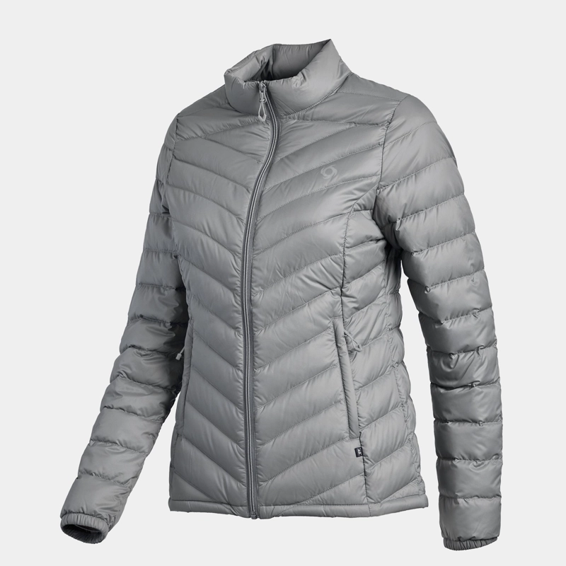 PARKA PLUMA EPOK MUJER DOITE GRIS - 2