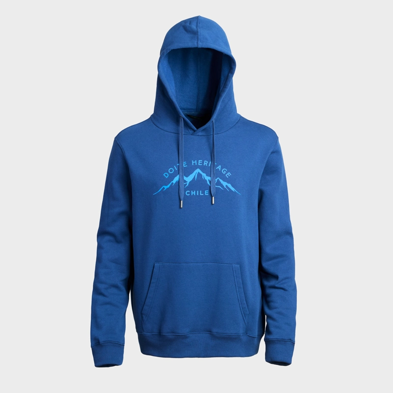 POLERON HOBBY PRINT HOMBRE DOITE AZUL - 1