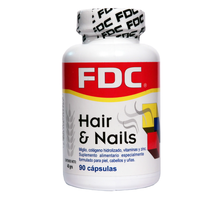 VITAMINAS PARA UÑAS Y PELO - HAIR AND NAILS X 90 CAPSULAS - 2