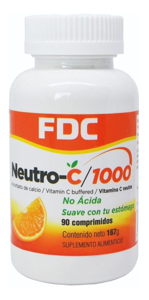 VITAMINA C NEUTRA - NEUTRO C/1000 X 90 COMPRIMIDOS - 1