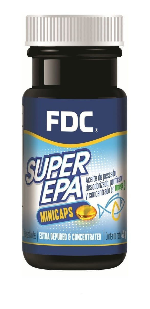 OMEGA 3 - SUPER EPA MINICAPS X 90 CAPSULAS - 1