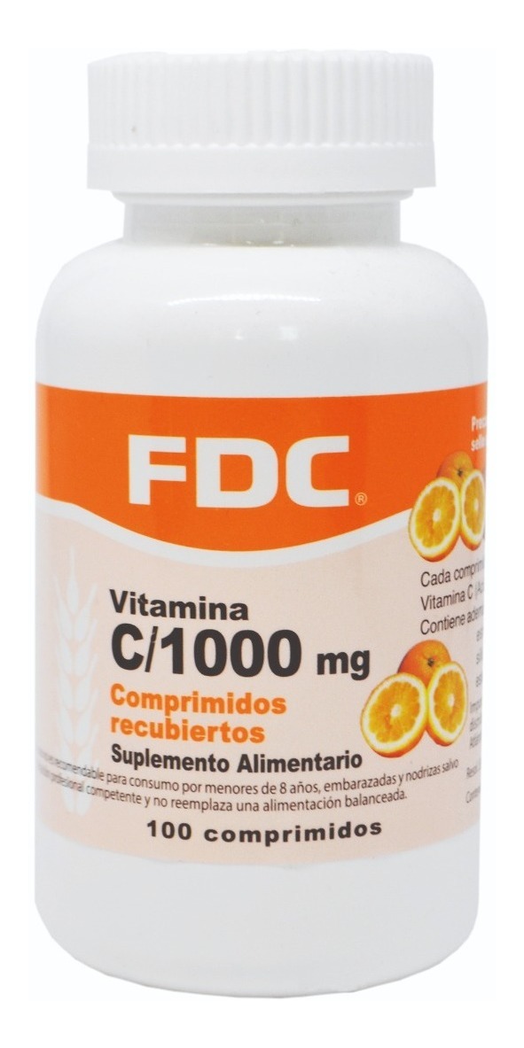VITAMINA C 1000 X 100 COMPRIMIDOS - 1