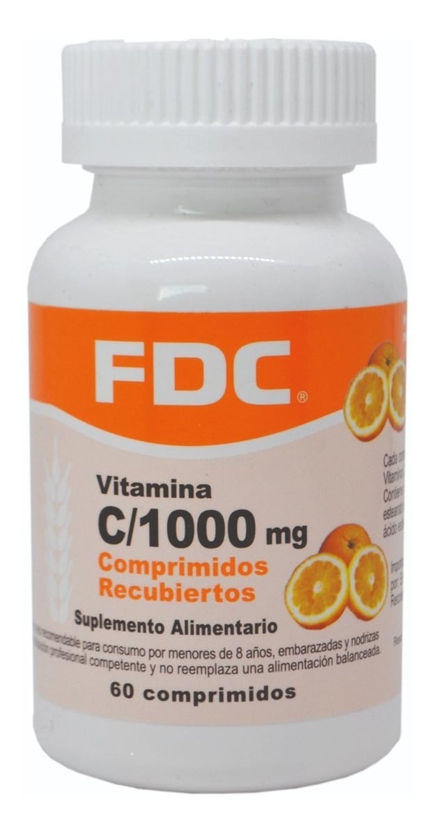 VITAMINA C 1000 X 60 COMPRIMIDOS - 1