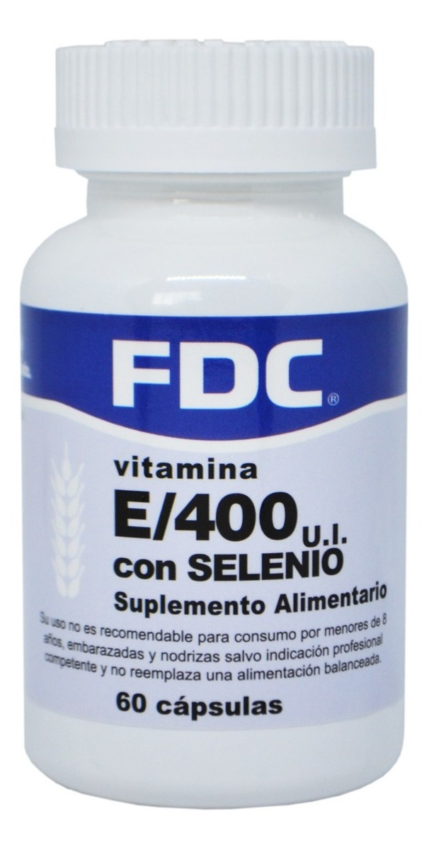 VITAMINA E400+SELENIO X 60 CAPSULAS - 1
