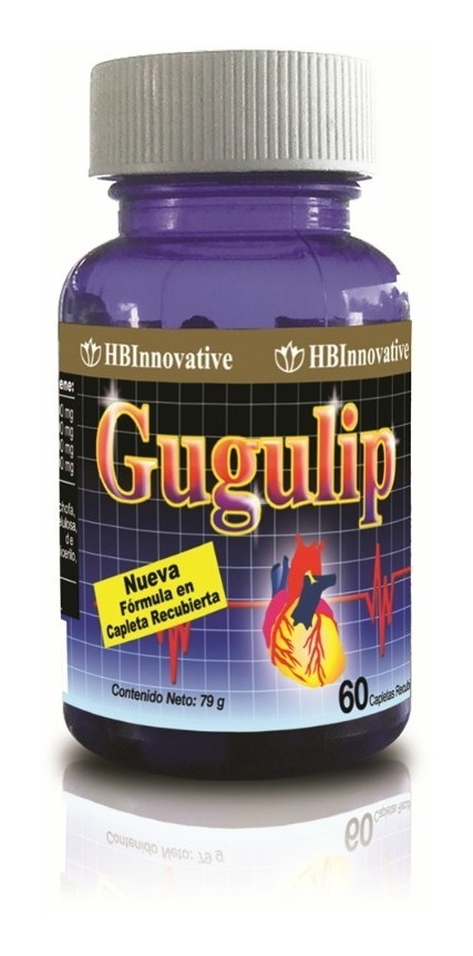 COLESTEROL - GUGULIP X 60 COMPRIMIDOS RECUBIERTOS - 1