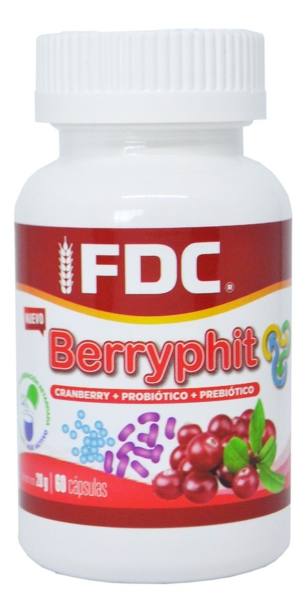 INFECCIONES URINARIAS - BERRYPHIT X 60 CAPSULAS - 1