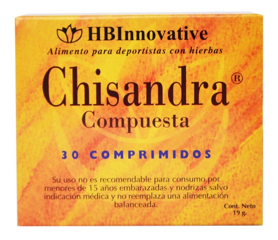 ENERGIZANTE - CHISANDRA X 30 COMPRIMIDOS - 1