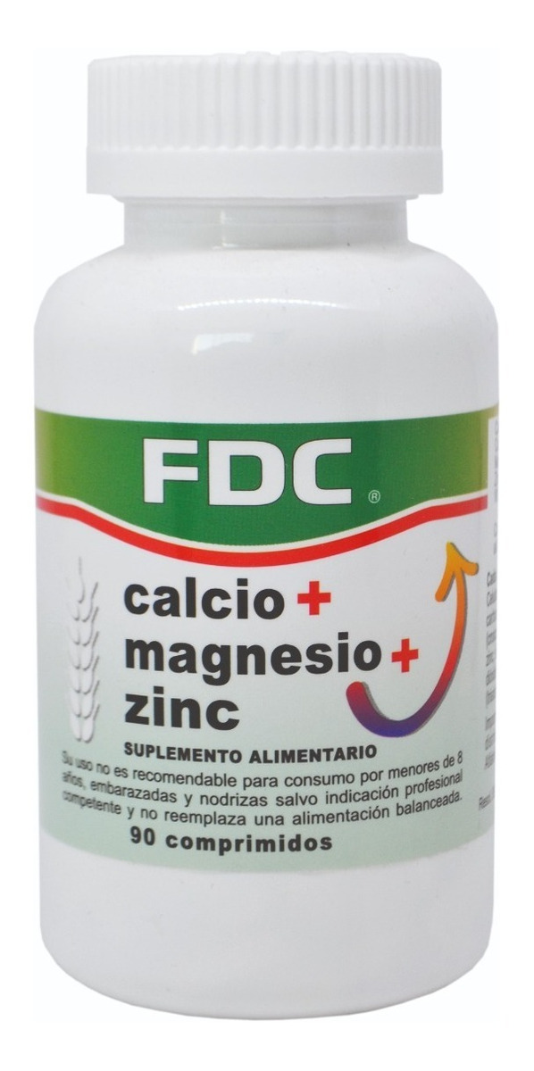 CALCIO+MAGNESIO+ZINC X 60 COMPRIMIDOS - 1