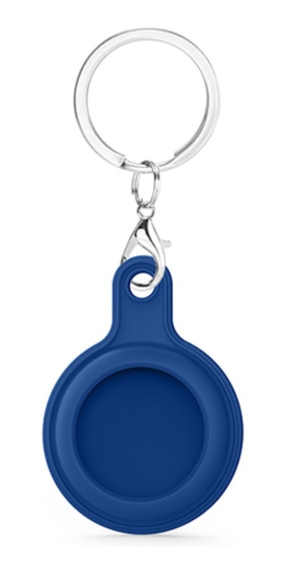 FUNDA SILICONA AIRTAG LLAVERO COLORES / MATPRO STORE | AZUL - 1