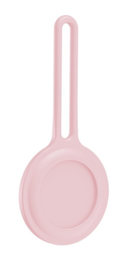 FUNDA SILICONA AIRTAG LLAVERO PREMIUM COLORES / MATPRO STORE | ROSADO - 1