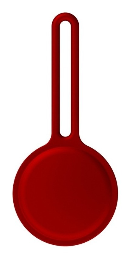 FUNDA SILICONA AIRTAG LLAVERO PREMIUM COLORES / MATPRO STORE | ROJO - 1