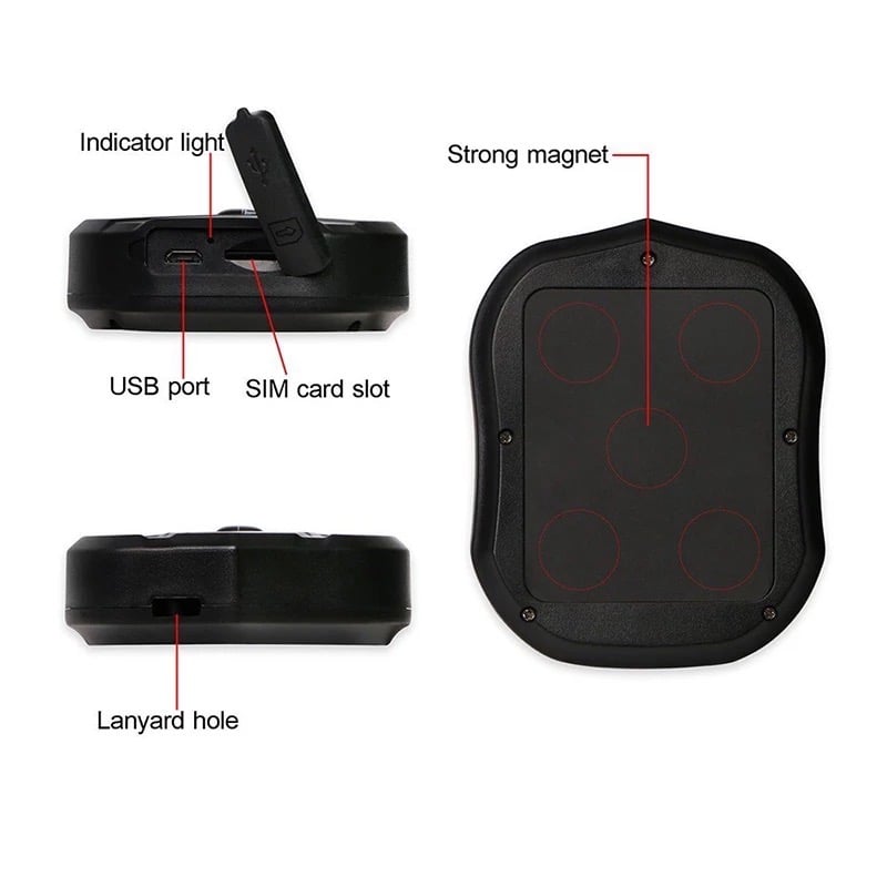GPS TKSTAR TRACKER TK905 4G PORTATIL AUTO HOMOLOGADO + 2 CHIP - 3