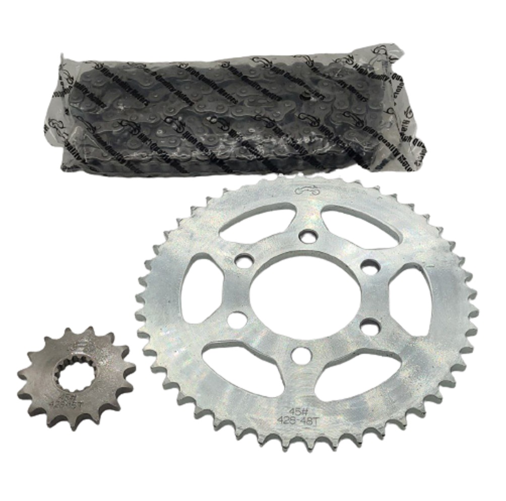 KIT CATALINA PIÑON Y CADENA GXT200 428HX132L - 1