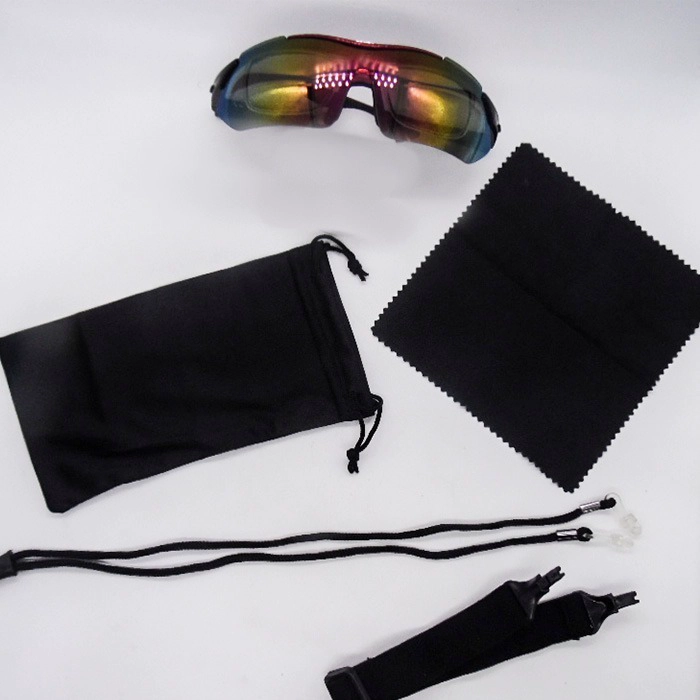LENTES DE SOL DEPORTIVOS UV400 CON MICAS | ROJO - 3