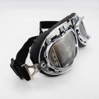 ANTIPARRA ESTILO VINTAGE BOBBER VISOR NEGRO | Negro - 1