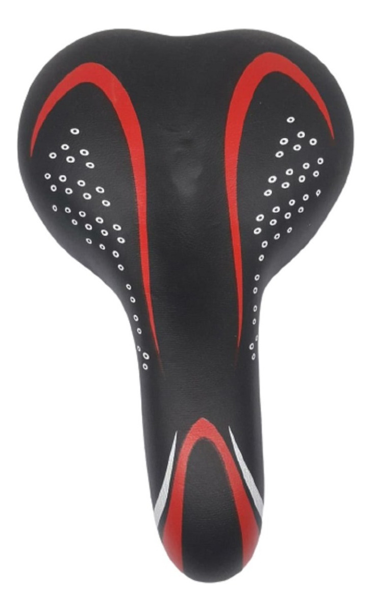 ASIENTO SILLIN PARA BICICLETAS ANTIPROSTATICO | ROJO - 1