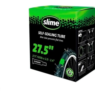 CÁMARA BICICLETA IMPINCHABLE 27,5X2,0-2,4 SLIME A/V SCHRADER - 1