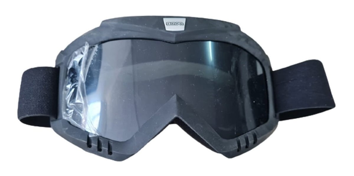ANTIPARRA NEGRA CON VISOR | NEGRO - 1