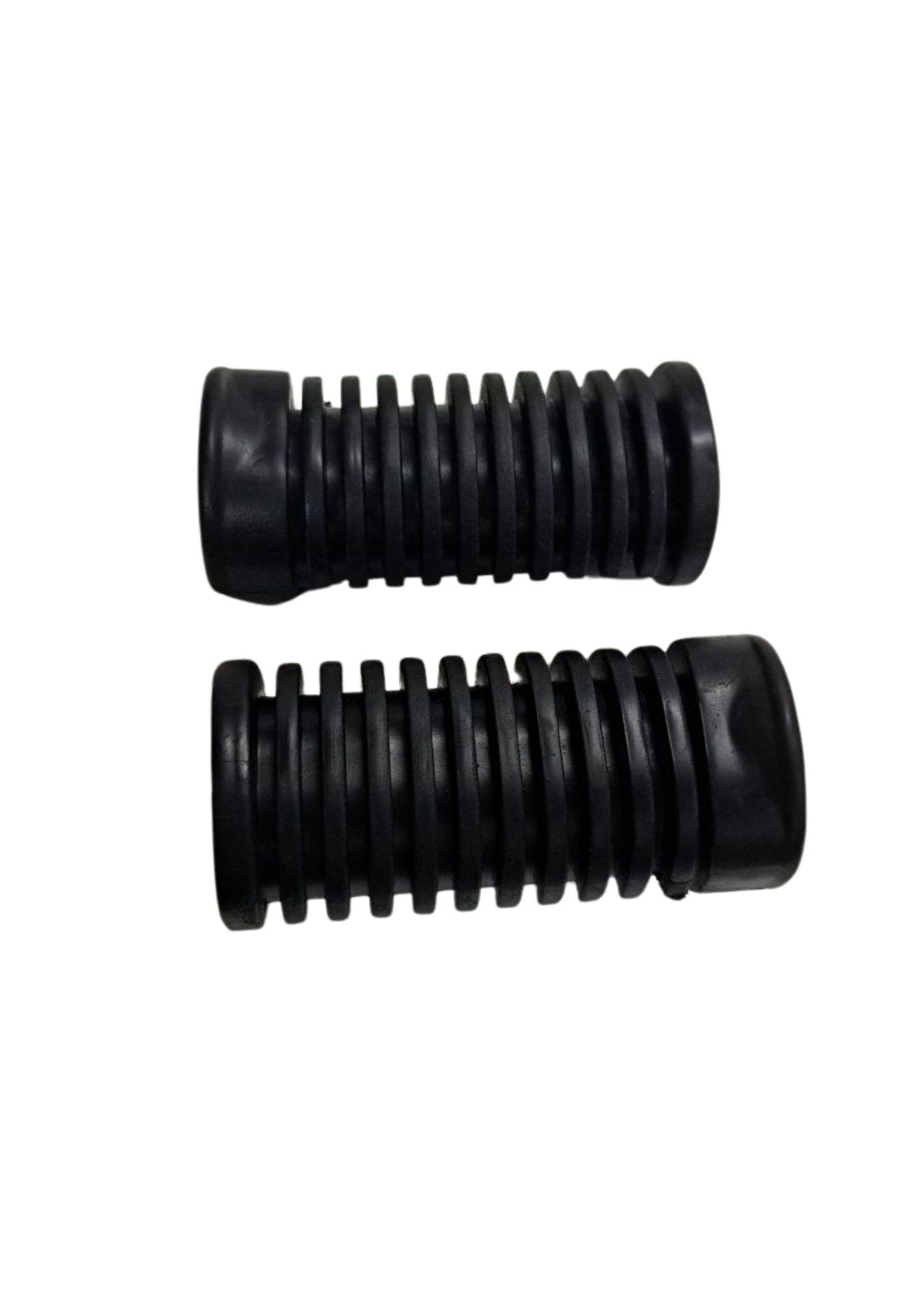 SET JUEGO PEDALES APOYA PIES DELANTEROS GOMA - 1