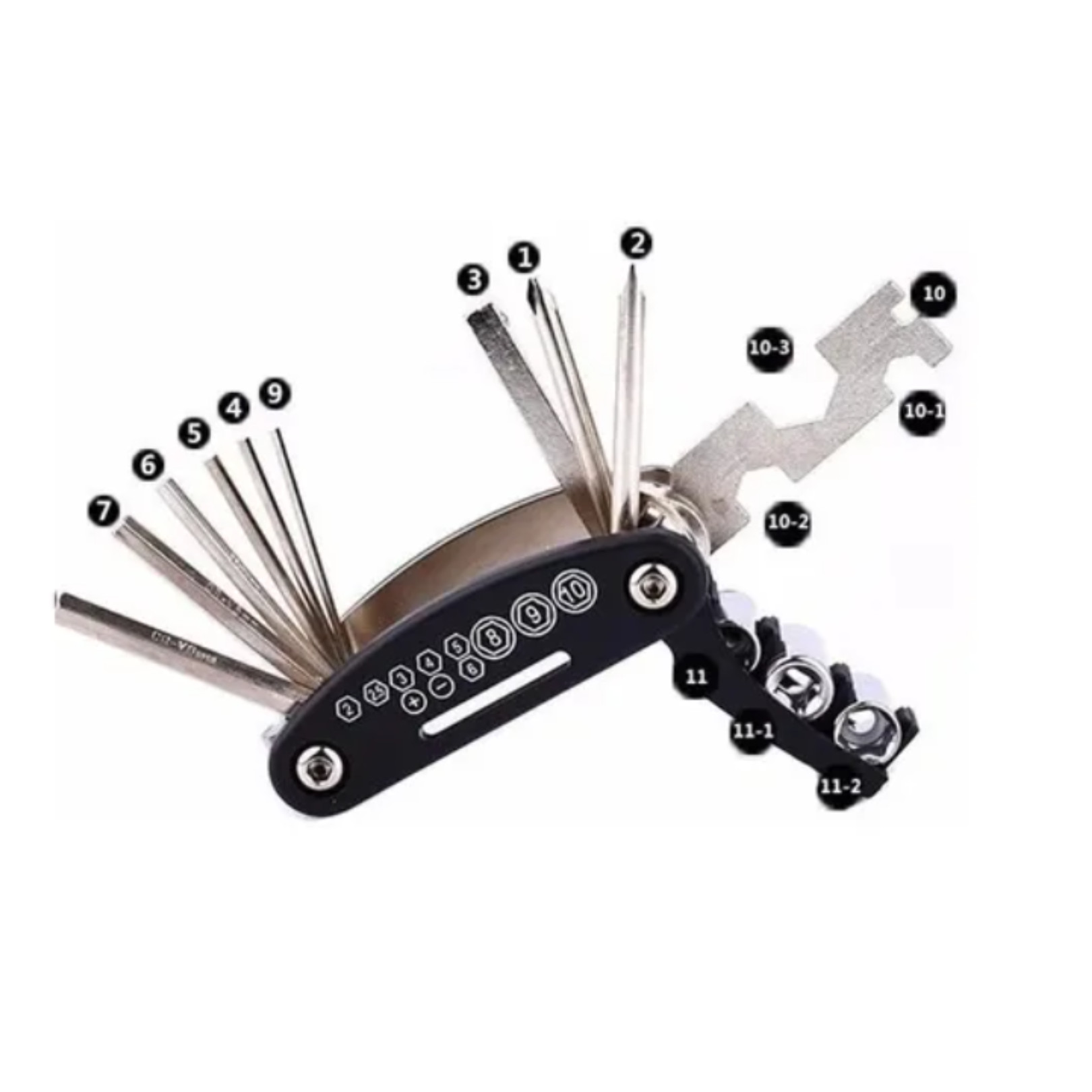 KIT DE HERRAMIENTA Y PARCHES PARA BICICLETAS - 5