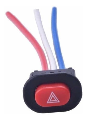 SWITCH INTERRUPTOR HAZARD PARA MOTO - 1