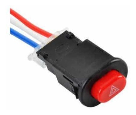 SWITCH INTERRUPTOR HAZARD PARA MOTO - 8
