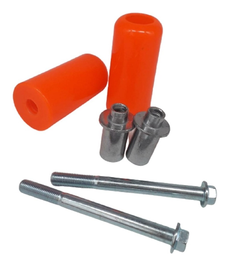 SLIDERS O TOPES DE CAIDA PARA MOTOS | NARANJA - 2