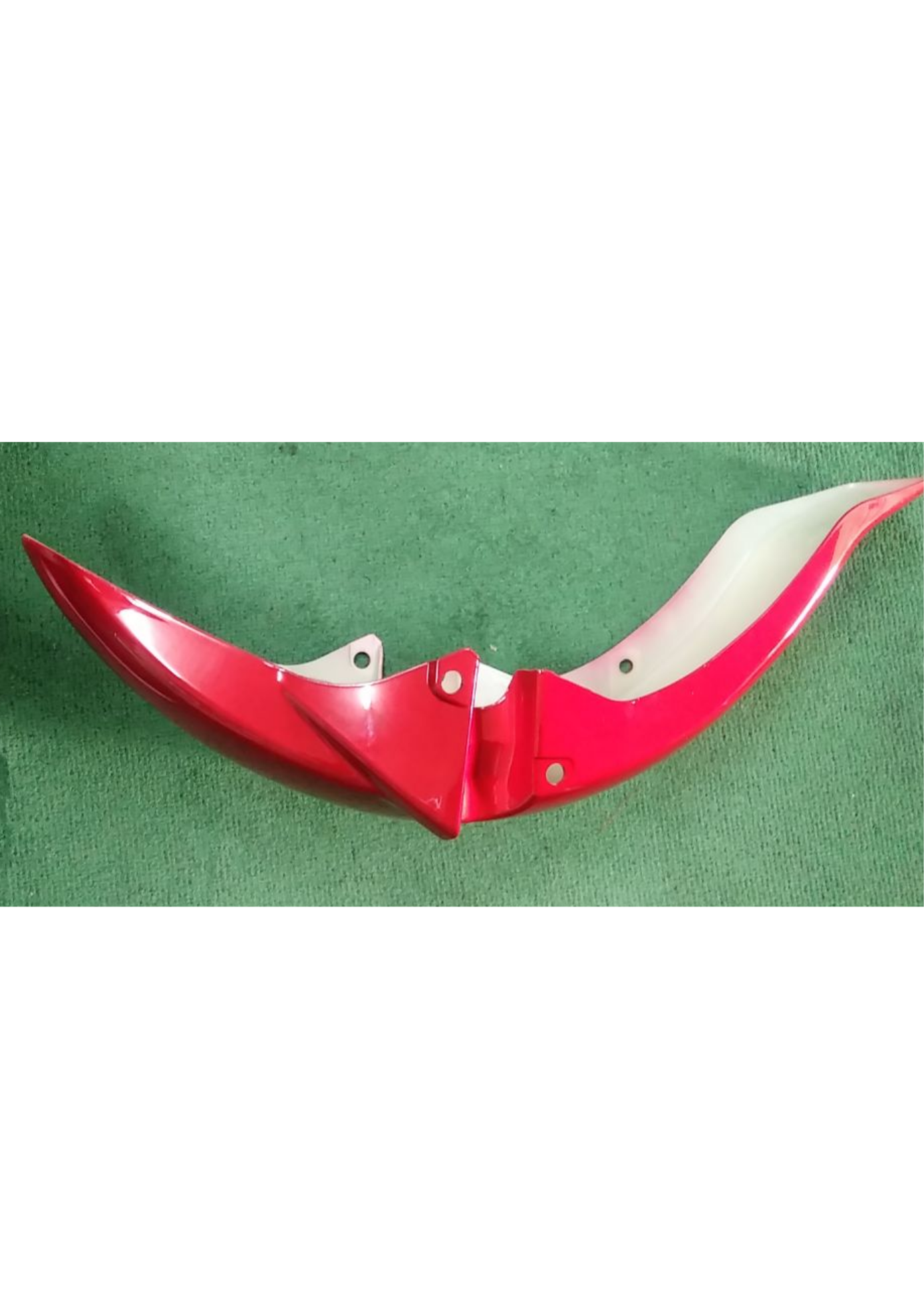 TAPABARRO DELANTERO HONDA CB1 ROJO - 5