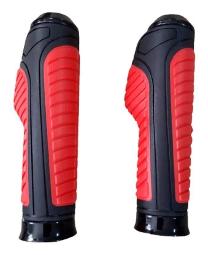 PUÑOS ERGONÓMICOS UNIVERSALES PARA MOTO 22MM | AZUL - 3