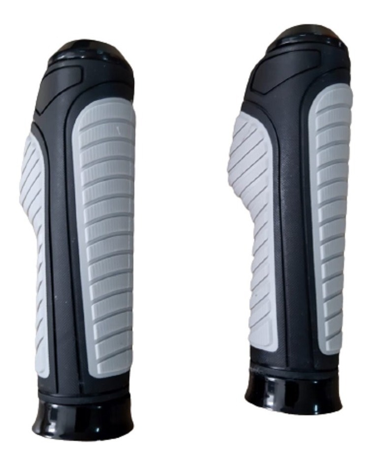 PUÑOS ERGONÓMICOS UNIVERSALES PARA MOTO 22MM | GRIS - 1