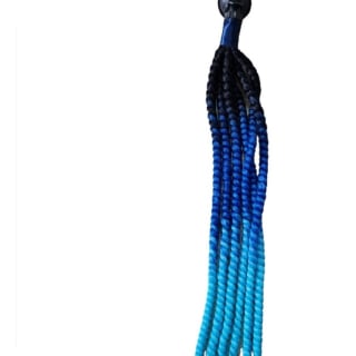 TRENZA PARA CASCO DE MOTO (MULTITRENZA) | AZUL - 1