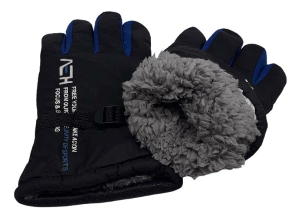 GUANTES CON CHIPORRO PARA EL FRIO MOTO BICICLETA | ROJO - 2