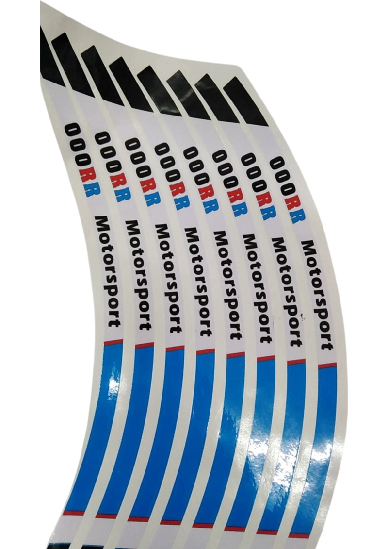 CINTA ADHESIVA REFLECTANTE FLUORESCENTE PARA LLANTA - 5