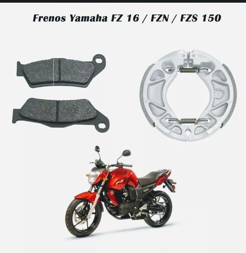 KIT FRENO PASTILLA BALATA FZ16 - 2