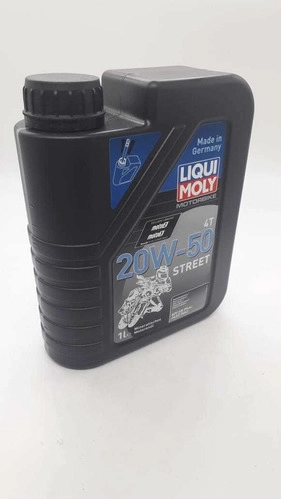 ACEITE LIQUI MOLY MOTORBIKE 4T 20W-50 STREET 1 LT - 3