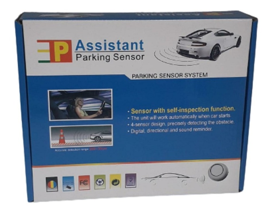 SENSOR DE RETROCESO PARA AUTO (ESTACIONAMIENTO - PARKING) | NEGRO - 3