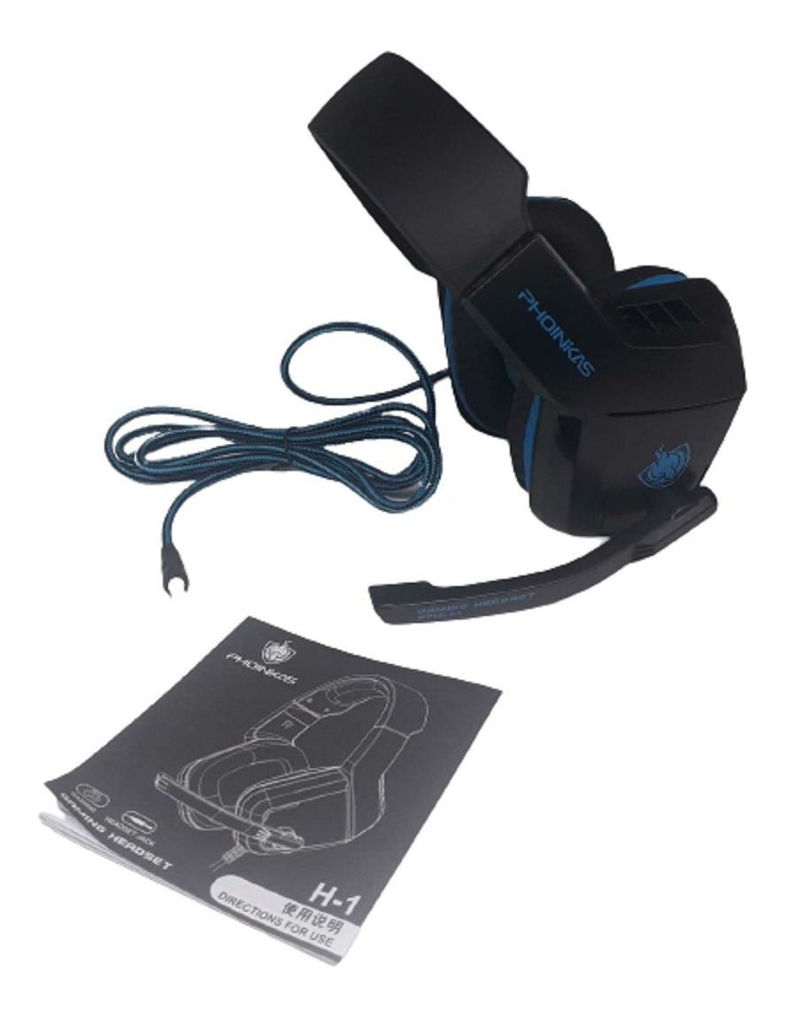 AUDÍFONOS GAMER HEADSET A-05841 MICRÓFONO - 3