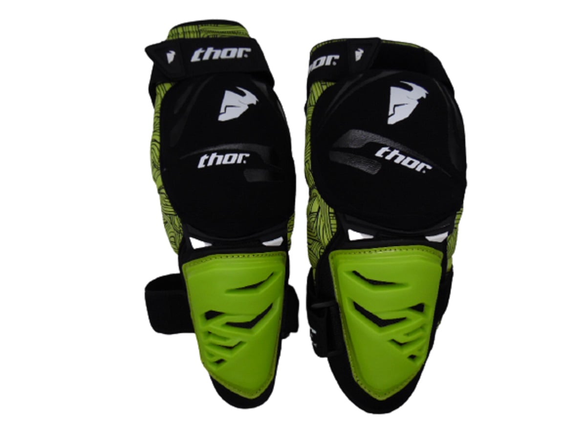 RODILLERA PROTECCION MOTO THOR | ROJO - 3