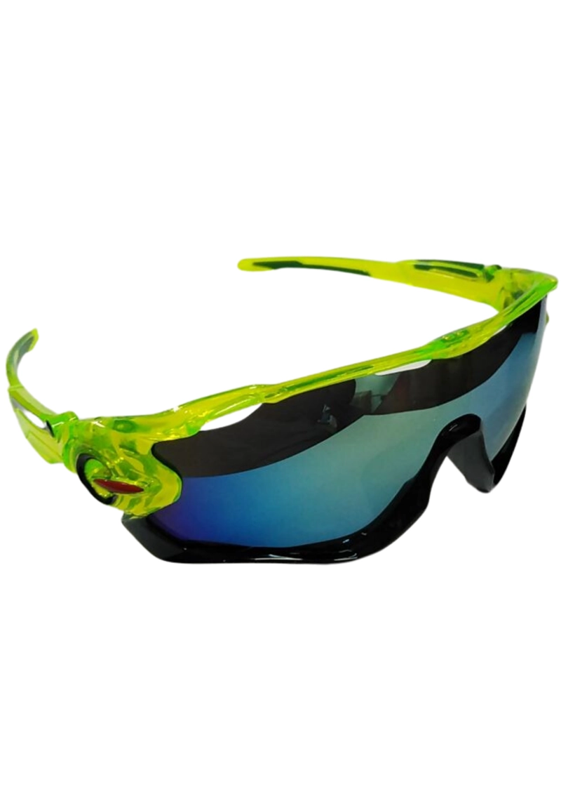 LENTES GAFAS DEPORTIVAS CICLISMO MOTO | ROJO - 2