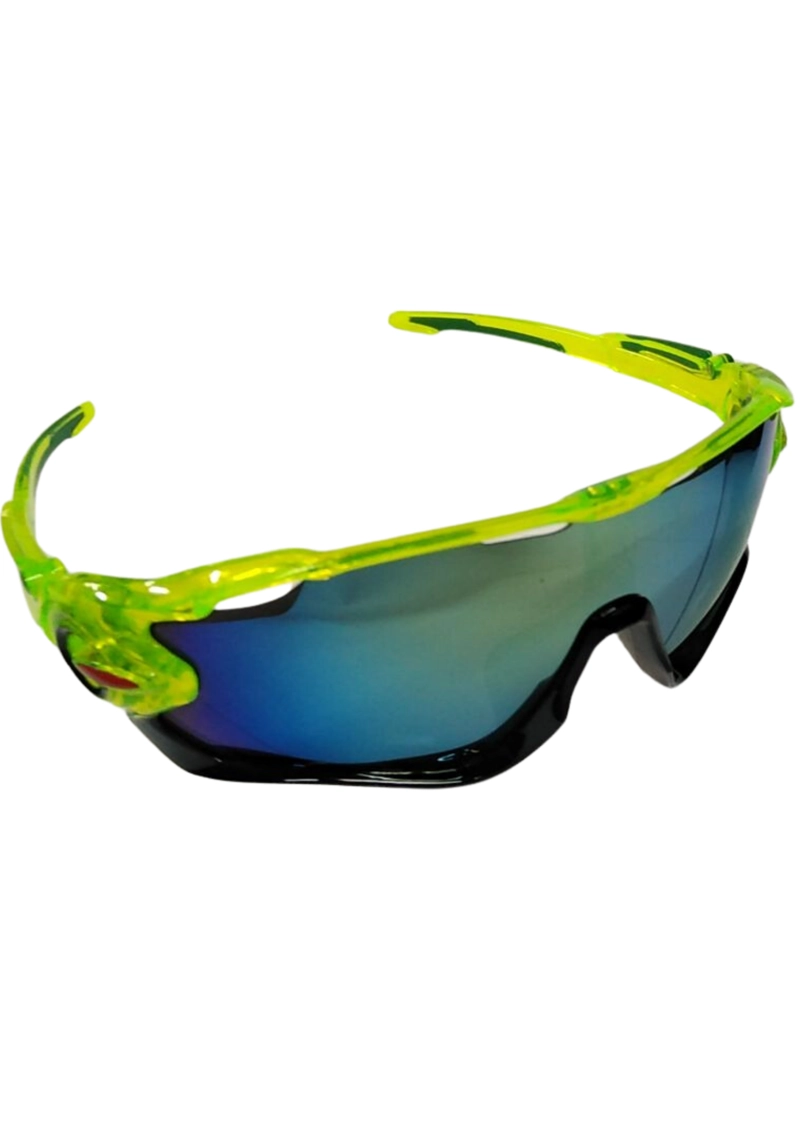LENTES GAFAS DEPORTIVAS CICLISMO MOTO | ROJO - 4