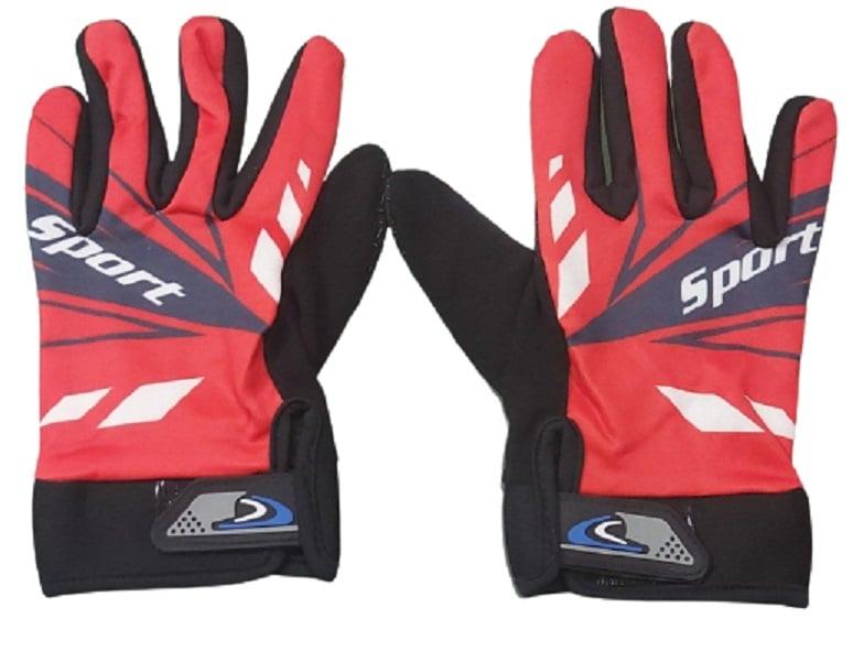 GUANTES TOUCH BICICLETA SPORT | ROJO - 1