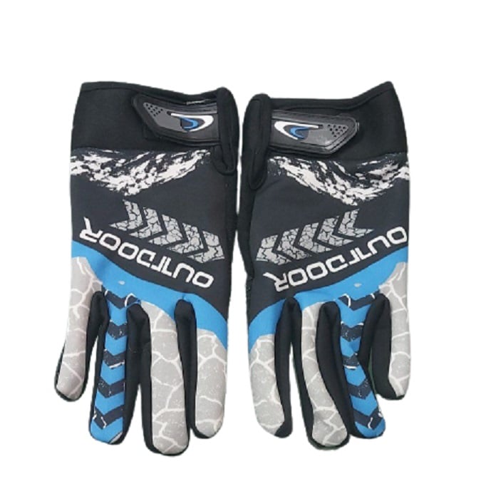 GUANTES TOUCH BICICLETA OUTDOOR | AZUL - 1
