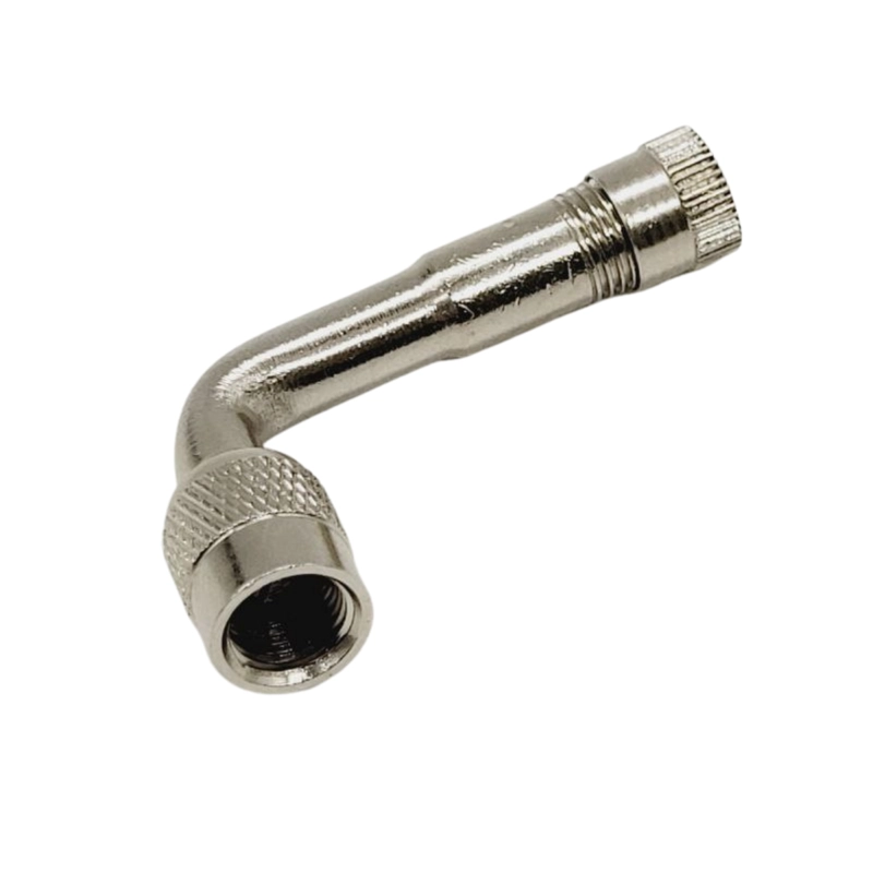 ADAPTADOR EXTENSION VALVULA AIRE NEUMATICO 90º AUTO MOTO - 2